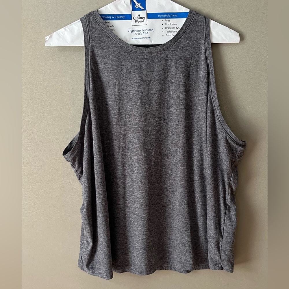 Athletic Works Charcoal Muscle Tee